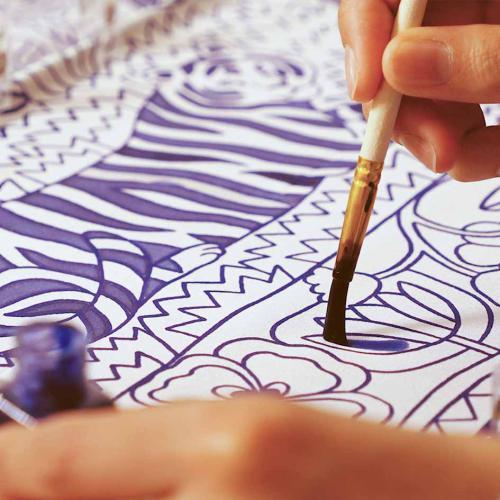 Atelier 10 - Pintura em Seda - Felinos - Image 9