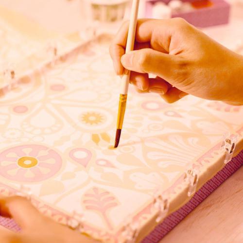 Atelier 11 - Pintura em Seda - Pétalas - Image 6