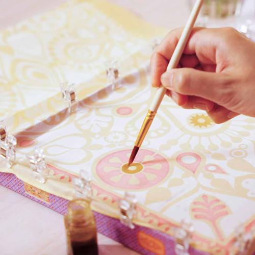 Atelier 11 - Pintura em Seda - Pétalas - Image 8