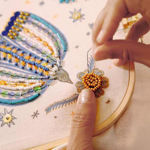 Atelier 59 - Bordado com Missangas - Pássaro - Image 6