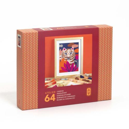 Atelier 64 - Bordado - Gato Selvagem