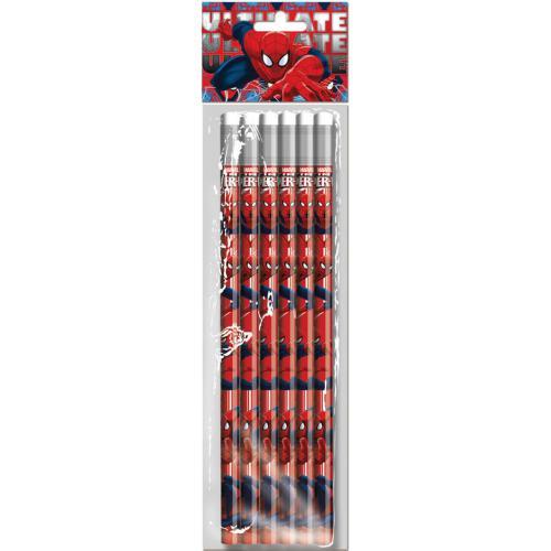 Blister 6 Lápis Spiderman