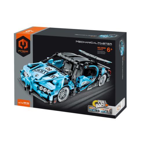 Carro Desportivo Pull Back - 422 peças