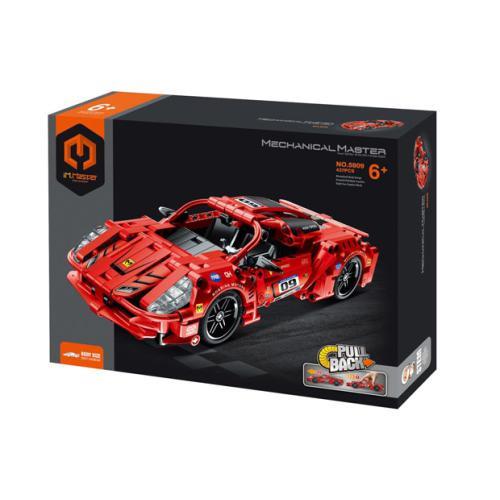 Carro Desportivo Pull Back - 437 peças