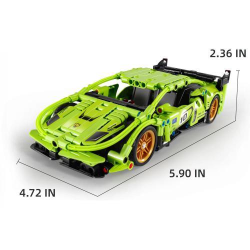 Carro Desportivo Pull Back - 457 peças - Image 3