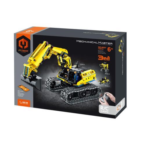 Escavadora & Robot Programável com APP - 430 peças