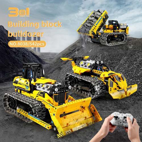 Bulldozer Programável com APP - 452 peças - Image 3