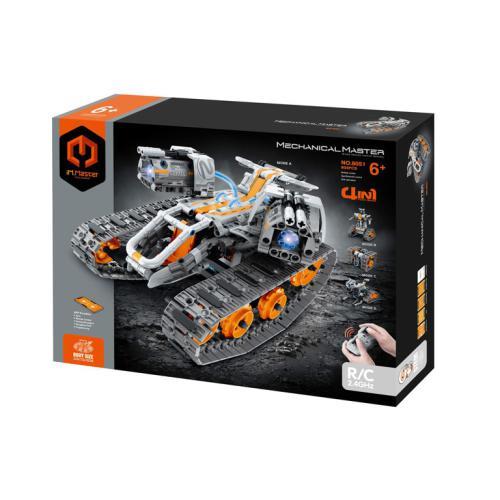 Tanque & Robot 4 em 1 - c/ Controlo Remoto - 604 peças