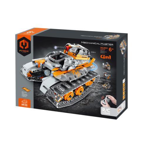 Tanque & Robot & Veículo de Neve 4 em 1 - c/ Controlo R