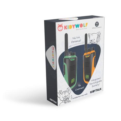 Walkie Talkie Verde e Laranja - Image 7