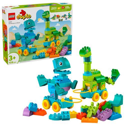 Duplo Town - Dinossauros Sobre Rodas 3 em 1 - Image 4