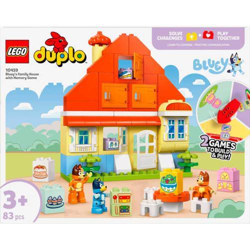 Duplo Bluey - Família da Bluey com Jogo de Memória