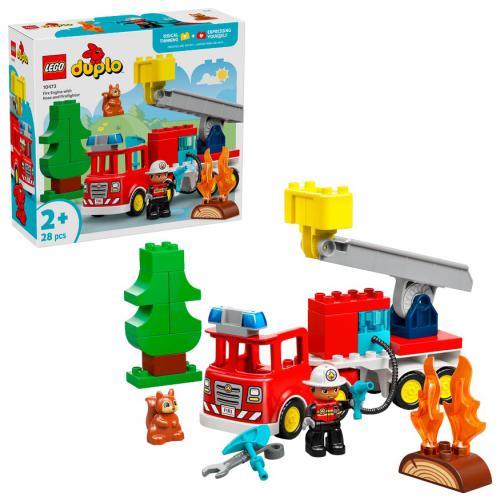 Duplo Town - Camião dos Bombeiros c/ Bombeiro - Image 4