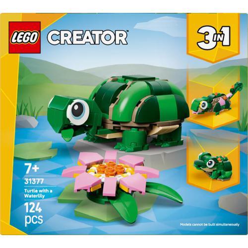 Creator 3 em 1 - Tartaruga com Nenúfar
