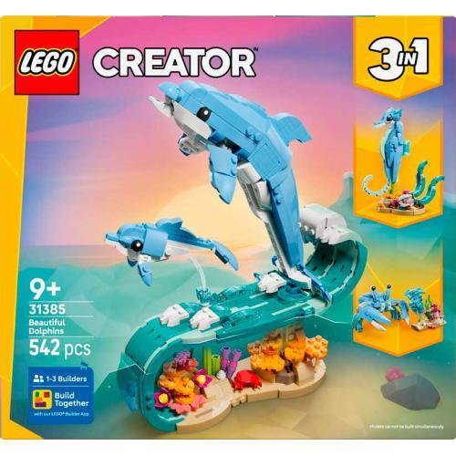 Creator 3 em 1 - Animais Marinhos: Golfinhos