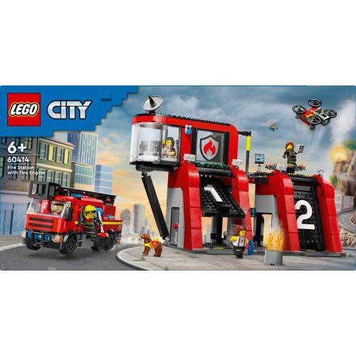 City - Quartel dos Bombeiros com Camião