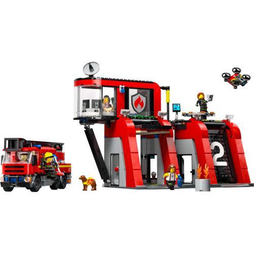 City - Quartel dos Bombeiros com Camião - Image 5