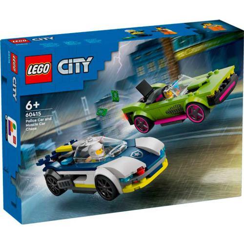 City - Perseguição Carro da Polícia e Muscle Car - Image 2