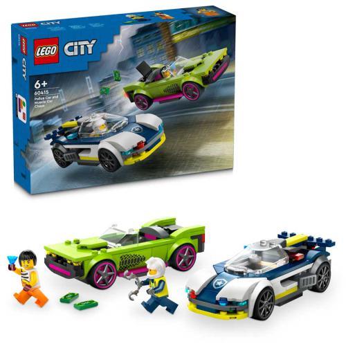 City - Perseguição Carro da Polícia e Muscle Car - Image 4