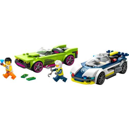 City - Perseguição Carro da Polícia e Muscle Car - Image 5