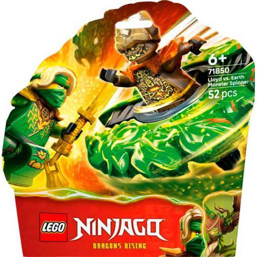 Ninjago - Lloyd vs Spinner do Monstro da Terra