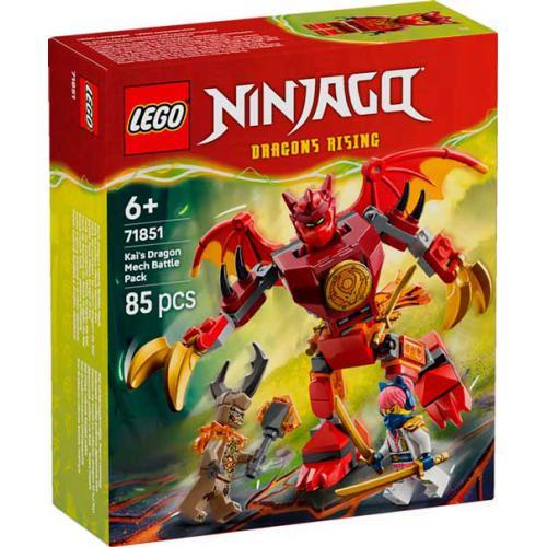 Ninjago - Pack de Batalha do Robô Dragão do Kai - Image 2