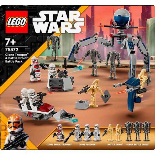 Star Wars - Combate Clone Trooper e Battle Droid