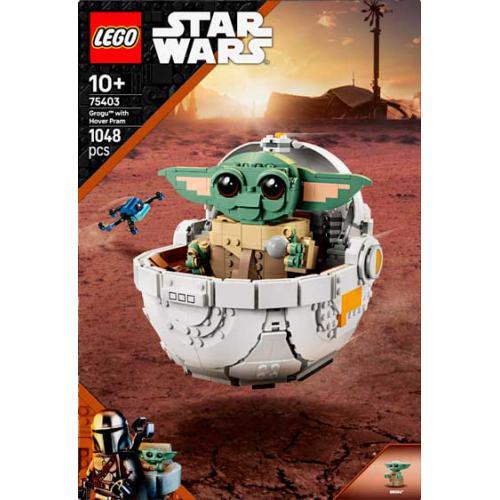 Star Wars - Grogu com Carrinho Planador