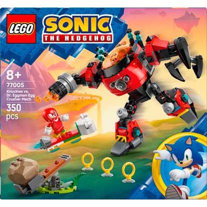 Sonic - Knuckles vs Robô Egg Crusher