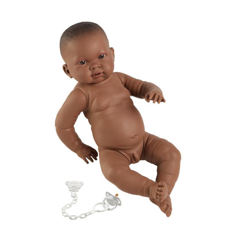 Bebé Africano sem Roupa 45 cm