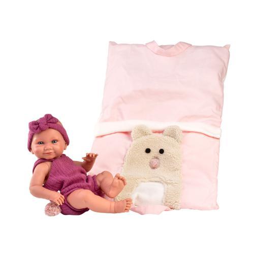 Nica Recém Nascida 40 cm c/ Saco Cama de Passeio - Image 2