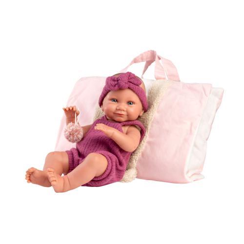 Nica Recém Nascida 40 cm c/ Saco Cama de Passeio - Image 3