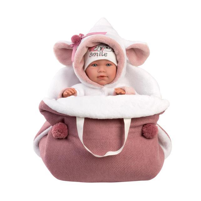 Mimi Chorona 42 cm c/ Saquito Rosa