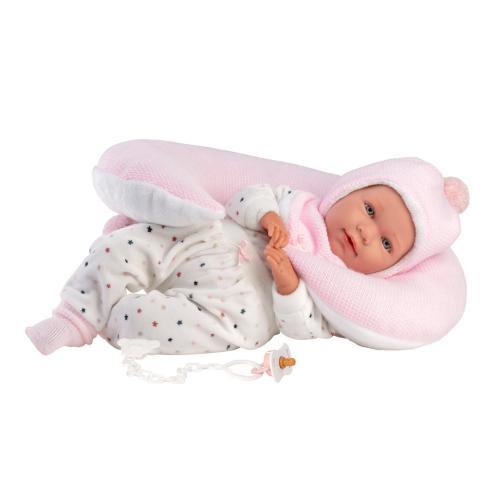 Mimi Chorona 42 cm c/ Almofada Lua Rosa - Image 2