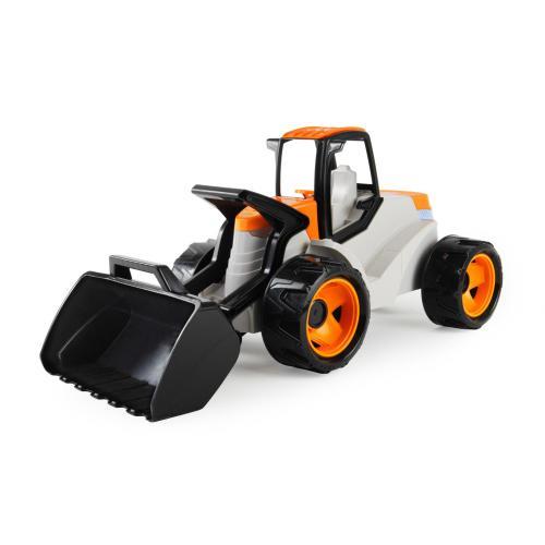 Giga Trucks Escavadora Ride-On Laranja