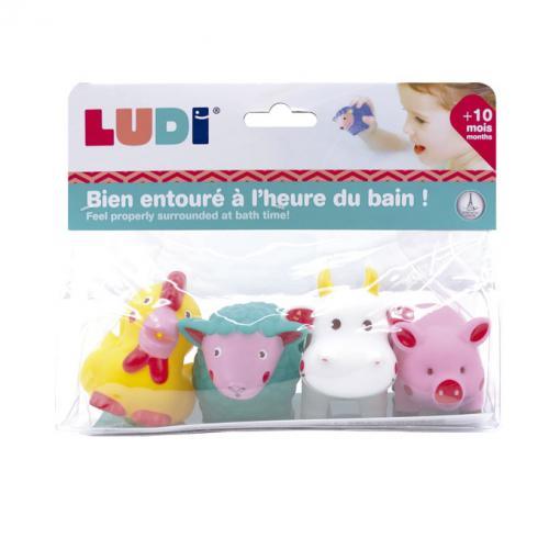 4 Animais de Plástico para Banho - Quinta - Image 2