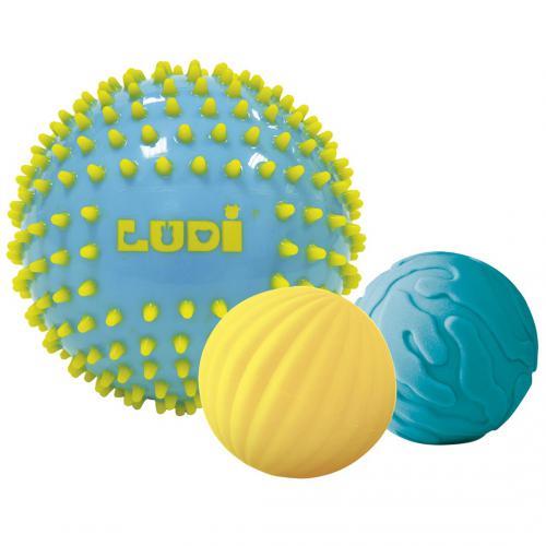 3 Bolas Sensoriais - Azul