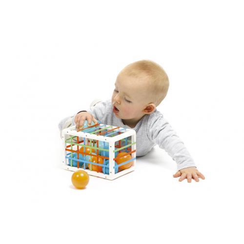 Cubo de Manipulação c/ Bolas - Atividade Sonora - Image 4