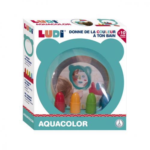 Aquacolor - 4 Lápis Apagáveis p/ Banho + Espelho - Image 5