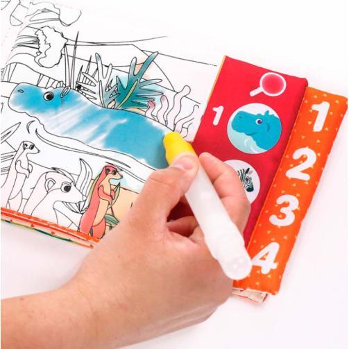 Livro de Colorir no Banho - Savana - Image 2