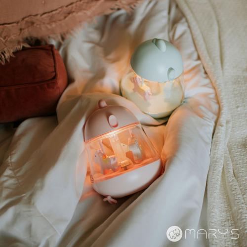 Caixa de Música com Led Unicórnio Rosa - Image 4