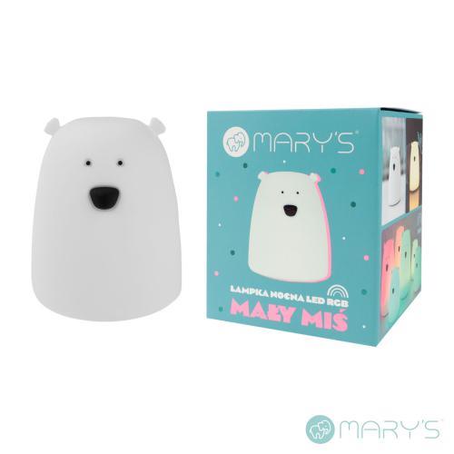 Luz de Presença Led Pequena Urso Branco - Image 4