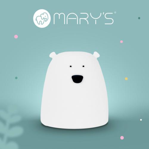 Luz de Presença Led Pequena Urso Branco - Image 5