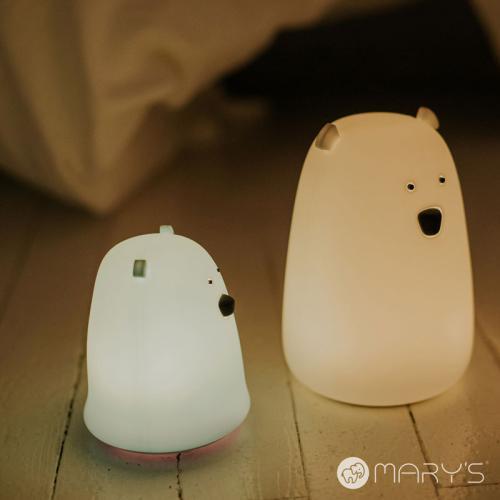 Luz de Presença Led Pequena Urso Branco - Image 6