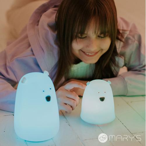 Luz de Presença Led Grande Urso Azul - Image 7
