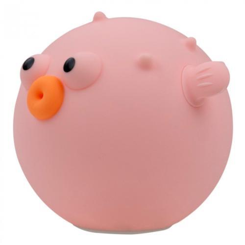 Luz de Presença Led Peixe Balão Rosa