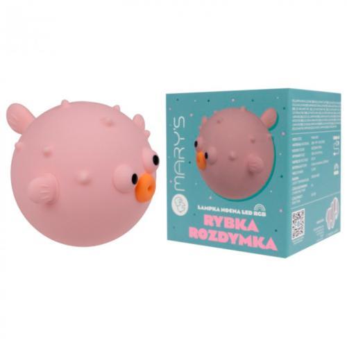 Luz de Presença Led Peixe Balão Rosa - Image 3