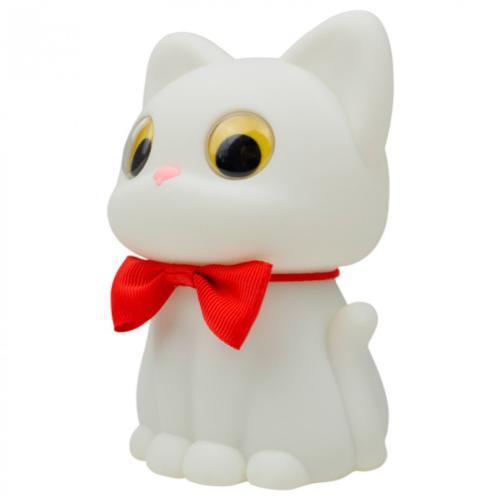 Luz de Presença Led Gatinho com Laço
