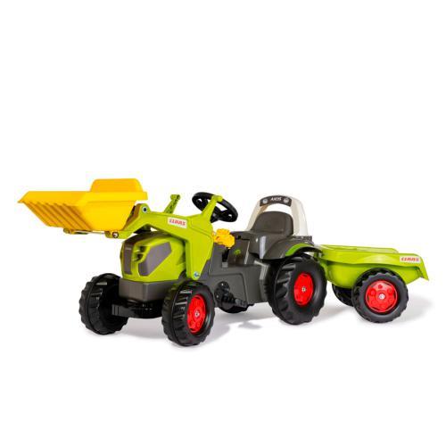 Tractor Class Axon rollyKid com atrelado e Pá Carregadora ro