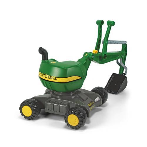 Escavadora John Deere rollyDigger com rodas